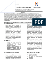 Informe Bombas Centrífugas - Mecánica de Fluidos