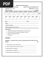 Grade 4 NST Term 3 Test | PDF