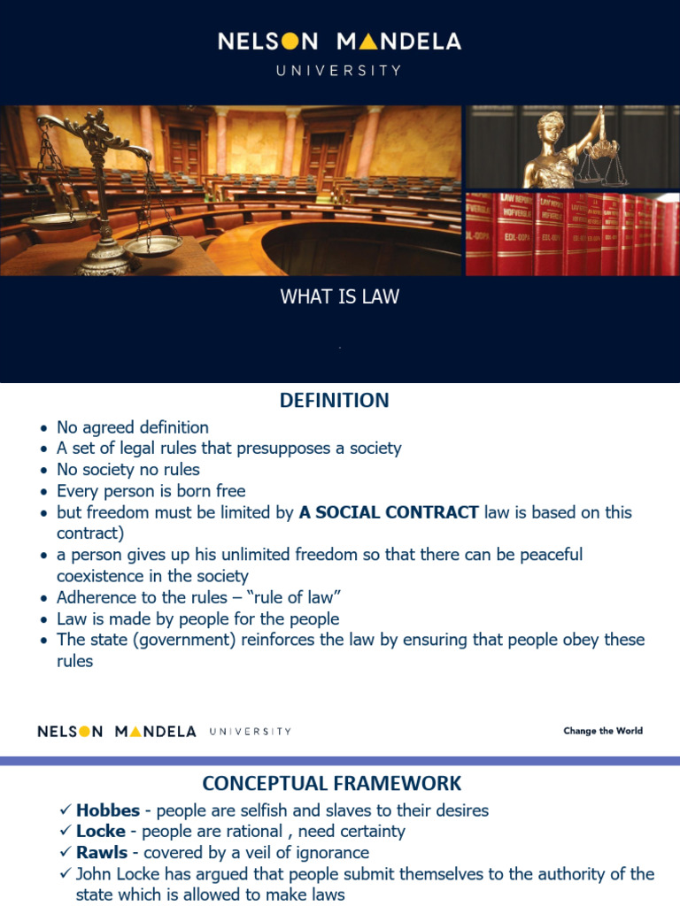 What Is Law PDF Justice Crime & Violence