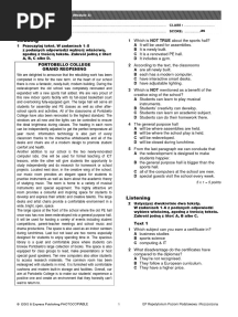 Express Publishing Repetytorium - Test 3a