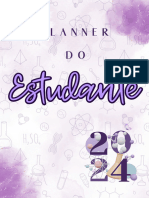 Planner Do Aluno 2024