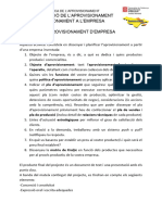 Projecte - Disseny de Laprovisionament