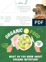 Colorful Illustration Healthy Food Planner Presentation