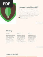 Introduction To MongoDB