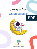 Espacio - Cumpleaños