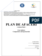 Templata - Plan de Afaceri - PT Examen