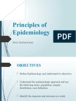 Principles of Epidemiology - Lecture 2
