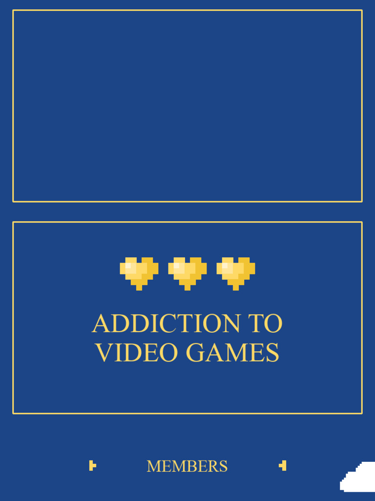 Addiction To Video Games Pdf Video Games Mental Health