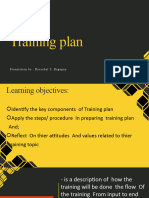 Training Plan