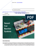 Automatic Smart Car Barrier System Using Arduino - MArobotic