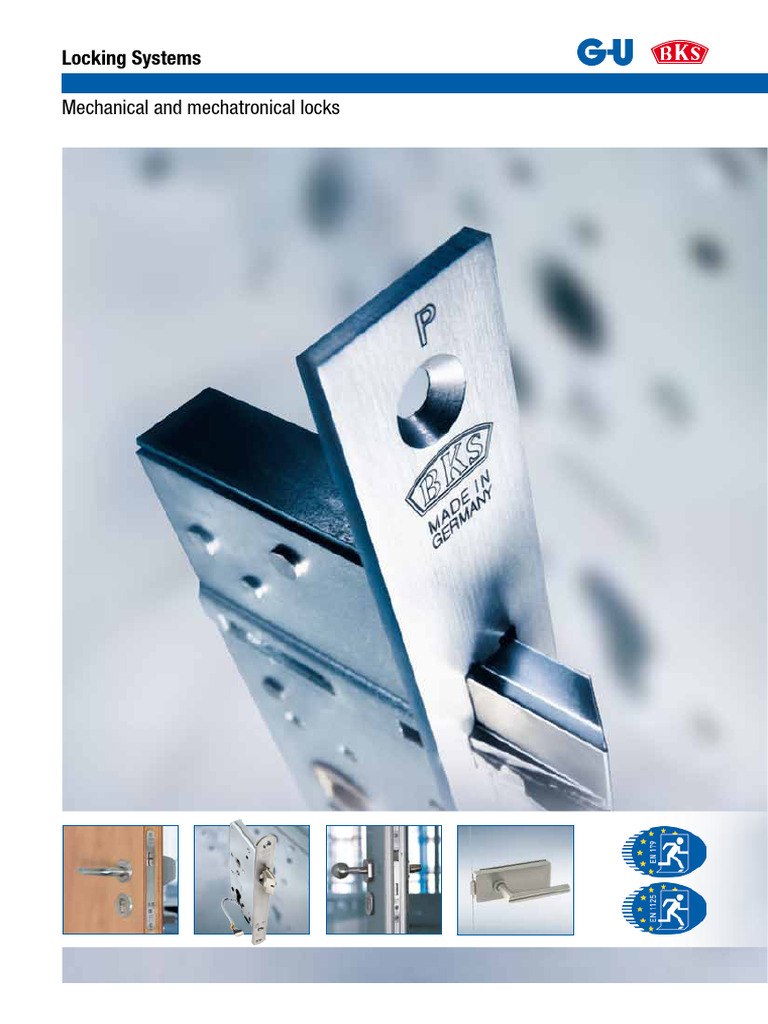Mechatronic and Mechanical Lock Systems | PDF | Door | Switch