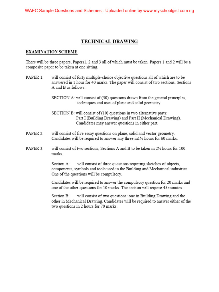 TECHNICAL DRAWING QUESTIONS AND ANSWERS PDF DOWNLOAD 2022 visual data 6