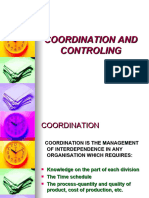 5 Coordination and Controling