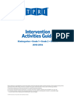 TPRI Intervention Activities Guide