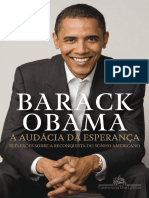A Audácia Da Esperança - Barack Obama