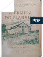 A Ermida Do Planalto Manoel Ambrosio Alves de Oliveira Editora Monção
