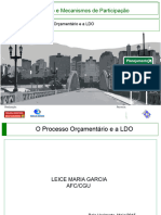 Modulo II - A Ldo Como Mecanismo de Controle Do Ciclo Orcamentario - Leice Maria Garcia