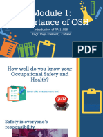 01 Introduction To OSH