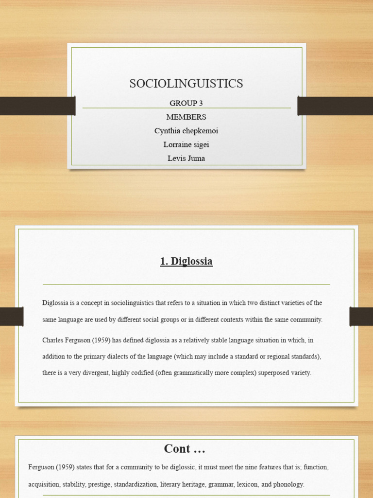 Key Concepts in Sociolinguistics | PDF | Multilingualism | Sociolinguistics