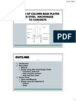 AISC - Design Guide XX - Design of Column Base Plates and Steel Anchorage To Concrete 2015