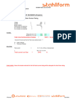 Main Busbar Rating Calculation