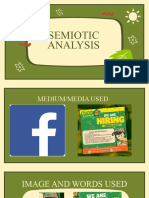 Semiotic Analysis - Potato Corner Issue
