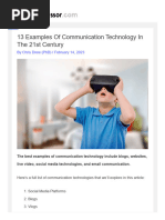 13 Examples of Communication Technology in The 21st Century
