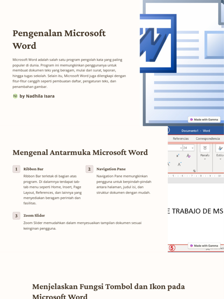 Pengenalan Microsoft Word Pdf Seni