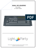 MANUAL DO USUÁRIO. Pilot 2000 LP-DMX P2000. Por Favor, Leia o Manual Do Usuário Antes de Utilizar o Produto e Guarde-O para Futuras Pesquisas.