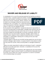 IBG Waiver of Liability