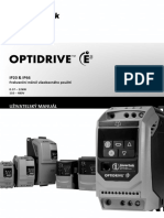 OPTIDRIVE E3 Manual CZ 2021