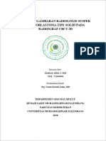 Analisis Gambaran Radiologis Suspek Ameloblastoma Tipe Solid Pada Radiograf CBCT 3D Zhafirah Alifah (712019096)