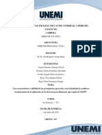 Identificar y Determinar Las Características y Utilidad de Los Presupuestos Procesales