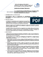 Especificacion - Tecnica - de - Herramientas - Insumos - Biomedicos 2023