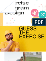 Exercise Program Design