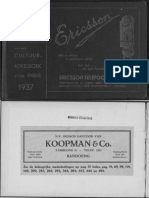 Brinkman's Agricluture Address Book For The Dutch East Indies, 1937