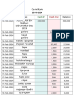 Cashbook 25-Feb-2024