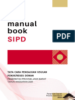 Manual Book Pengajuan Usulan Pokir Dewan Jabar 2025