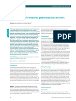 Management of Functional Gastrointestinal Disorders