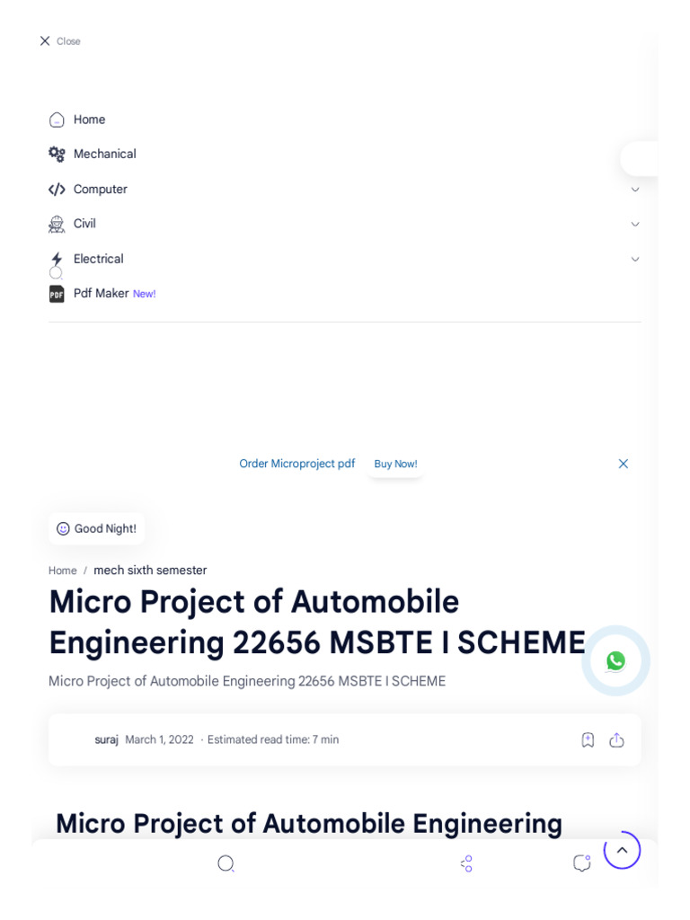 automobile-micro-project-of-automobile-engineering-22656-msbte-i-scheme