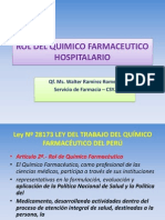 Rol Del Quimico Farmaceutico -Wrr