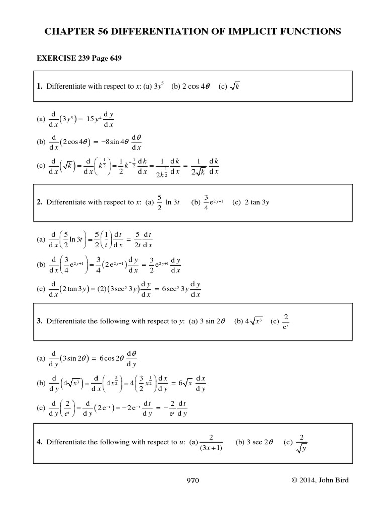 UEM Sol To Exerc Chap 056 | PDF | Slope | Mathematical Physics