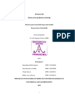 MakalahPengantarBiostatistik Kelompok1 D3RekamMedis