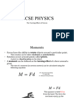 5 - IGCSE-The Turning Effect of Forces