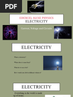 7 - IGCSE-Current and Voltage