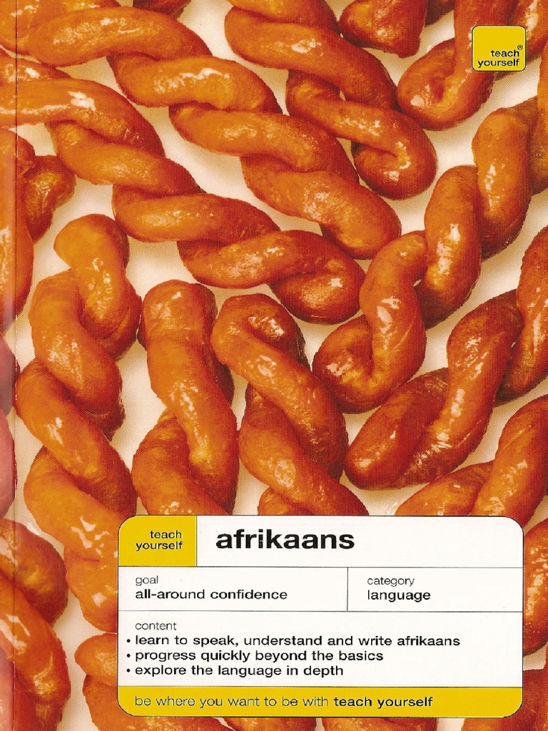 Teach Yourself Afrikaans | PDF | Grammatical Gender | Verb