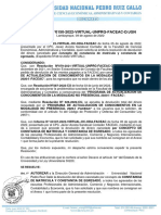 RESOLUCION #0150-2022-VIRTUAL-UNPRG-FACEAC DEVOLUCION DE DINERO CONCEPTO DE CONSTANCIA DE MATRICULA Y EGRESADO - PDF - FIR