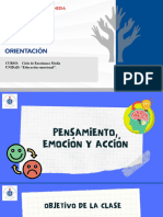 Pensamiento, Emoción y Acción