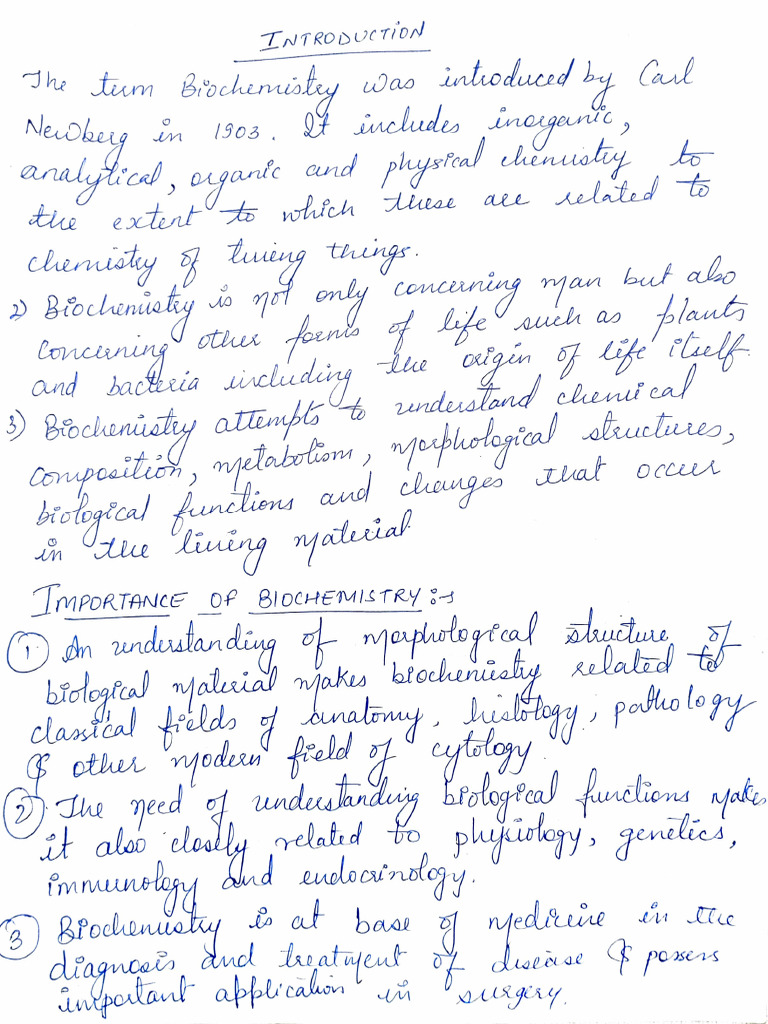 Biochemistry Unit 1 Download Free Pdf Endoplasmic Reticulum
