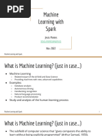 Machine Learning With Spark